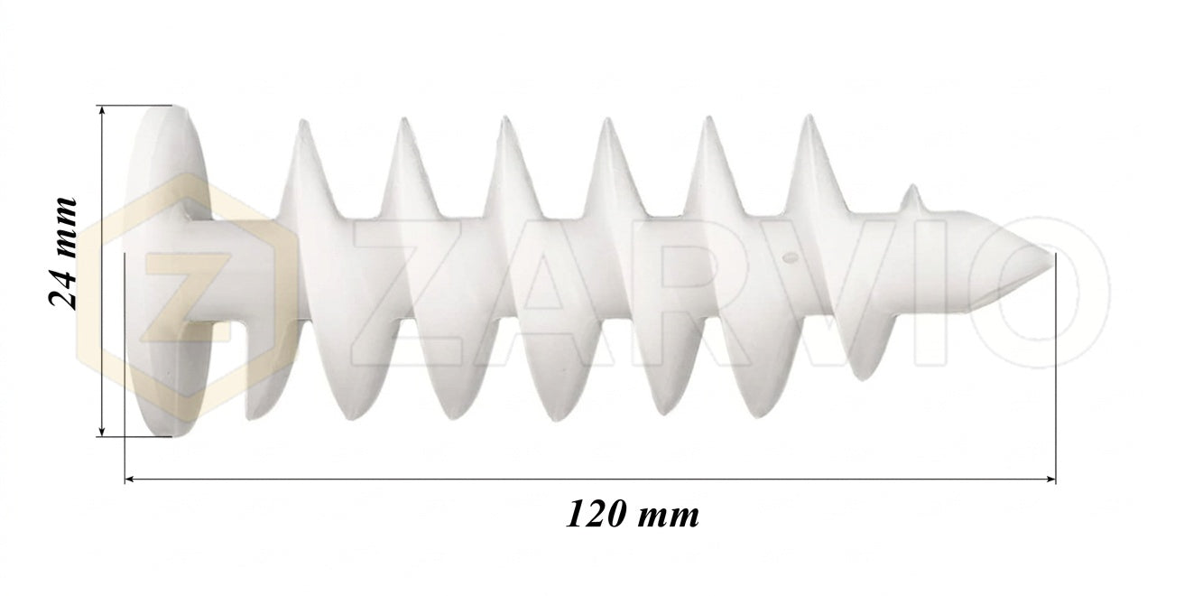 120mm Insulation Screw Plug for EPS Styrofoam Fixing