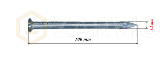 4.2 x 100mm Construction Nails for Timber & General Building