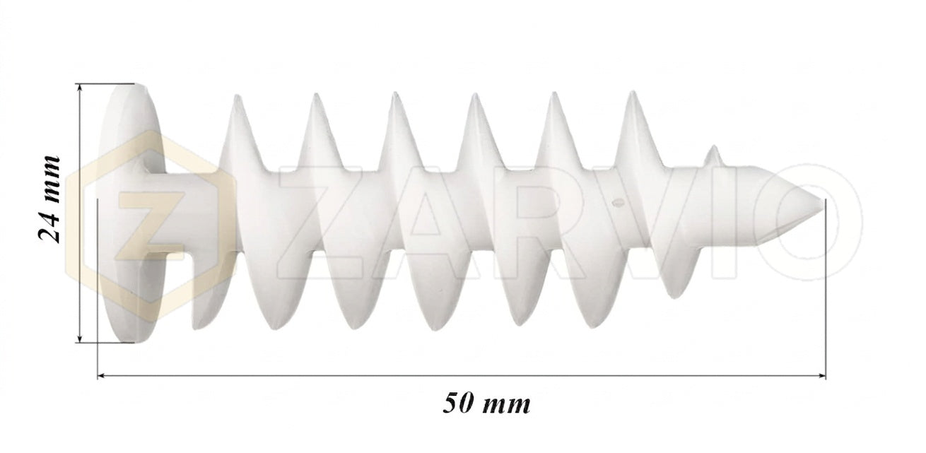 50mm Insulation Screw Plug for EPS Styrofoam Fixing