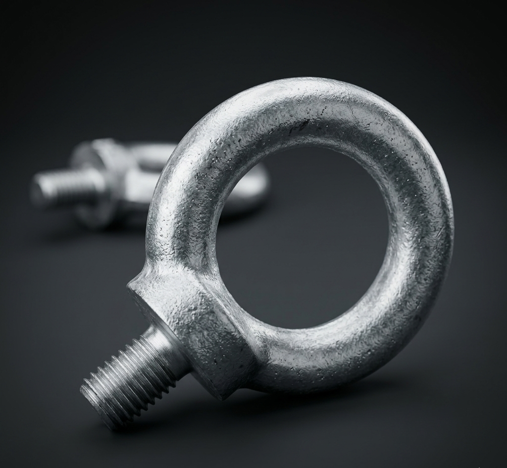 M10 Galvanised DIN 580 Eye Bolt with 230kg WLL / SWL