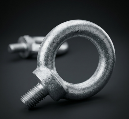 M10 Galvanised DIN 580 Eye Bolt with 230kg WLL / SWL