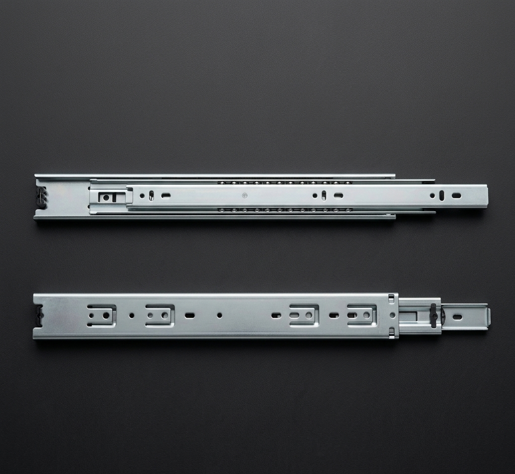250mm Full Extension Ball Bearing Slides H45 Metal Drawer Runners