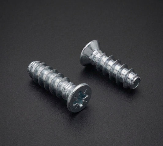 M6.3 x 13mm Countersunk Head Euro Screw Zinc Plated