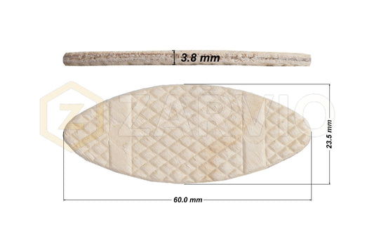 20" Wooden Jointing Biscuits